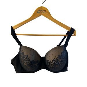Soma 36c black & brown stunning support full coverage bra #081903